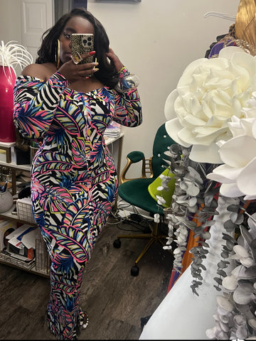Tropic Seduction Maxi Dress