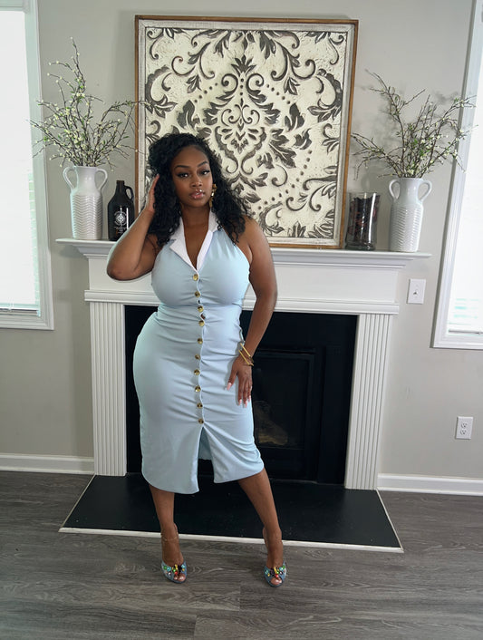 Class Act Midi Dress