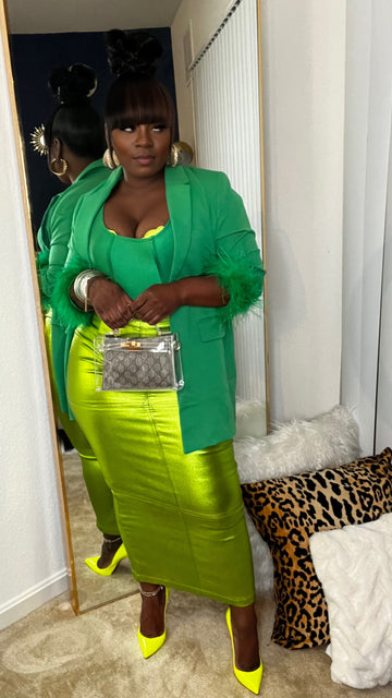 Metallic Mia Skirt