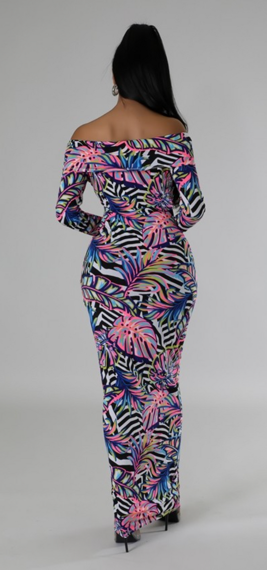 Tropic Seduction Maxi Dress