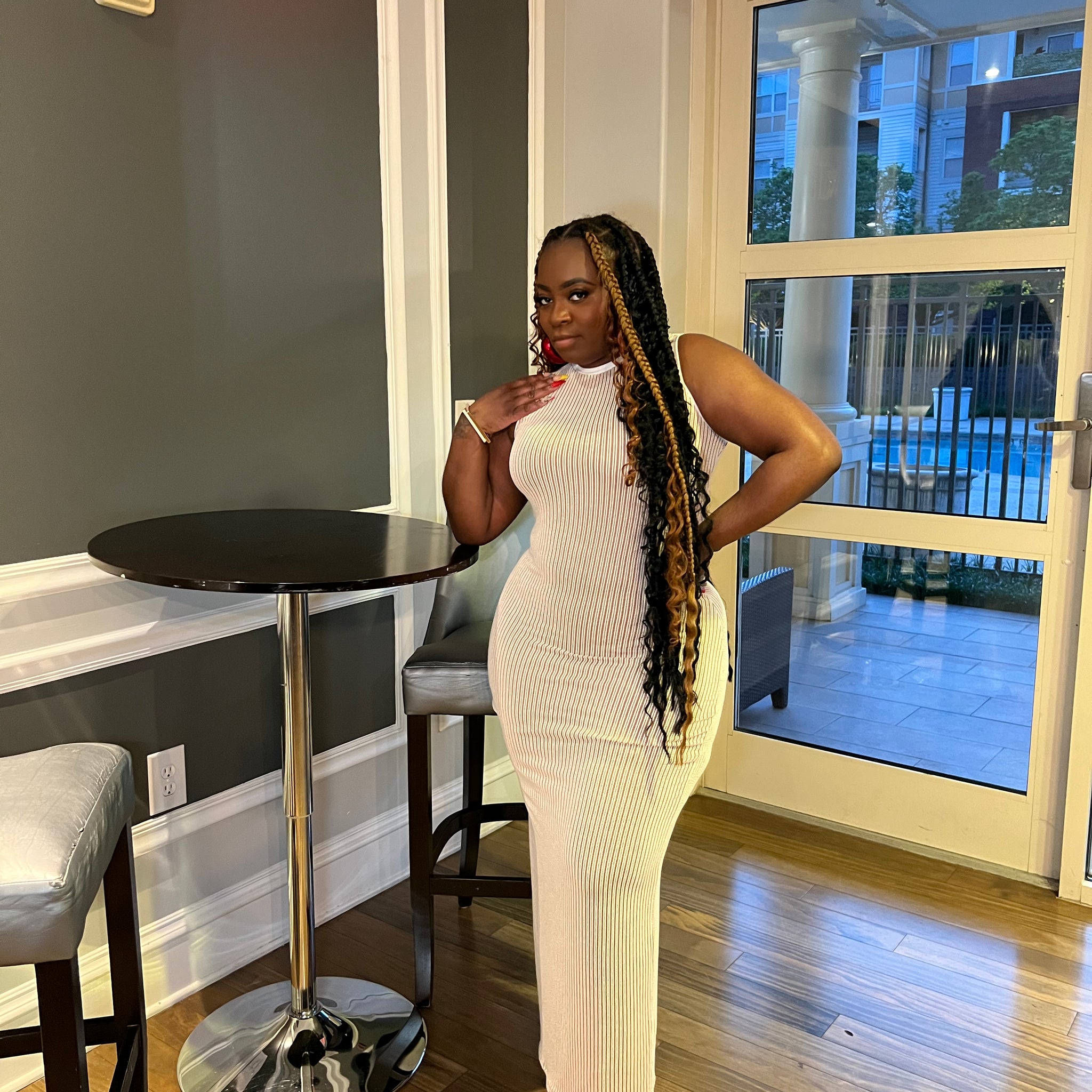 Amara Ribbed Maxi