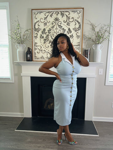 Class Act Midi Dress