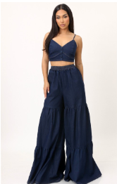 Denim Drama Set